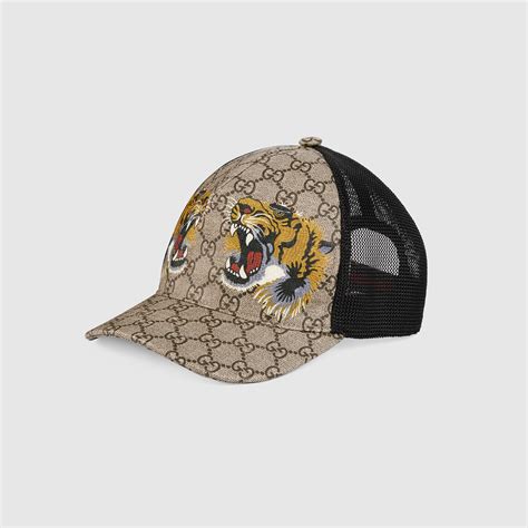 Gucci tiger print hat